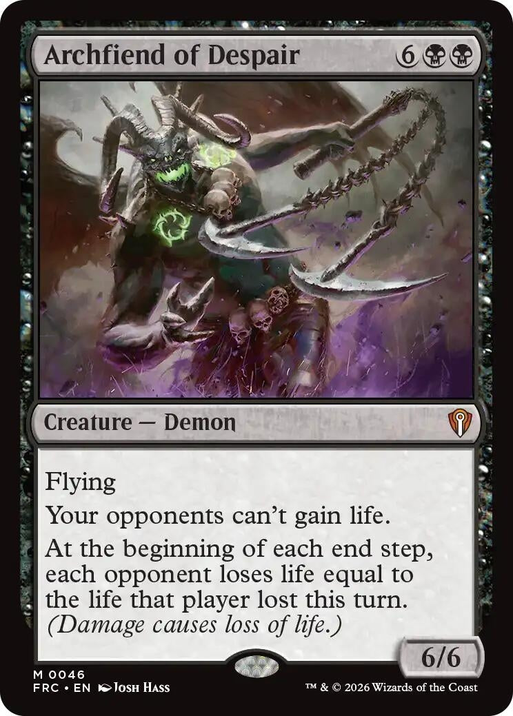Archfiend of Despair (46) (FRC)