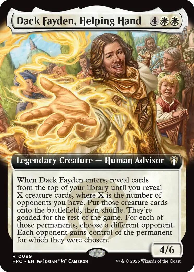Dack Fayden, Helping Hand (Extended Art) (89) (FRC)