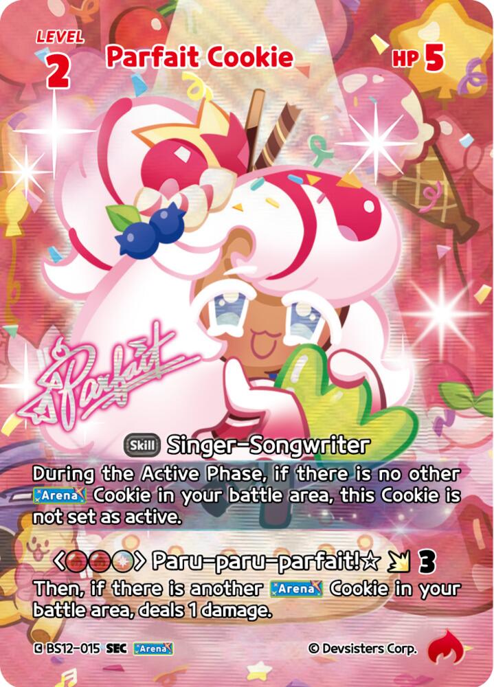 Parfait Cookie (SEC) (BS12-015) (BS12)