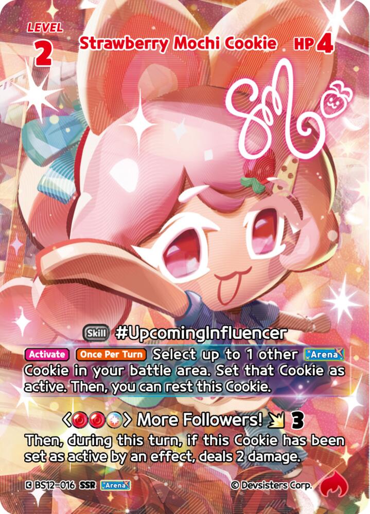 Strawberry Mochi Cookie (SSR) (BS12-016) (BS12)