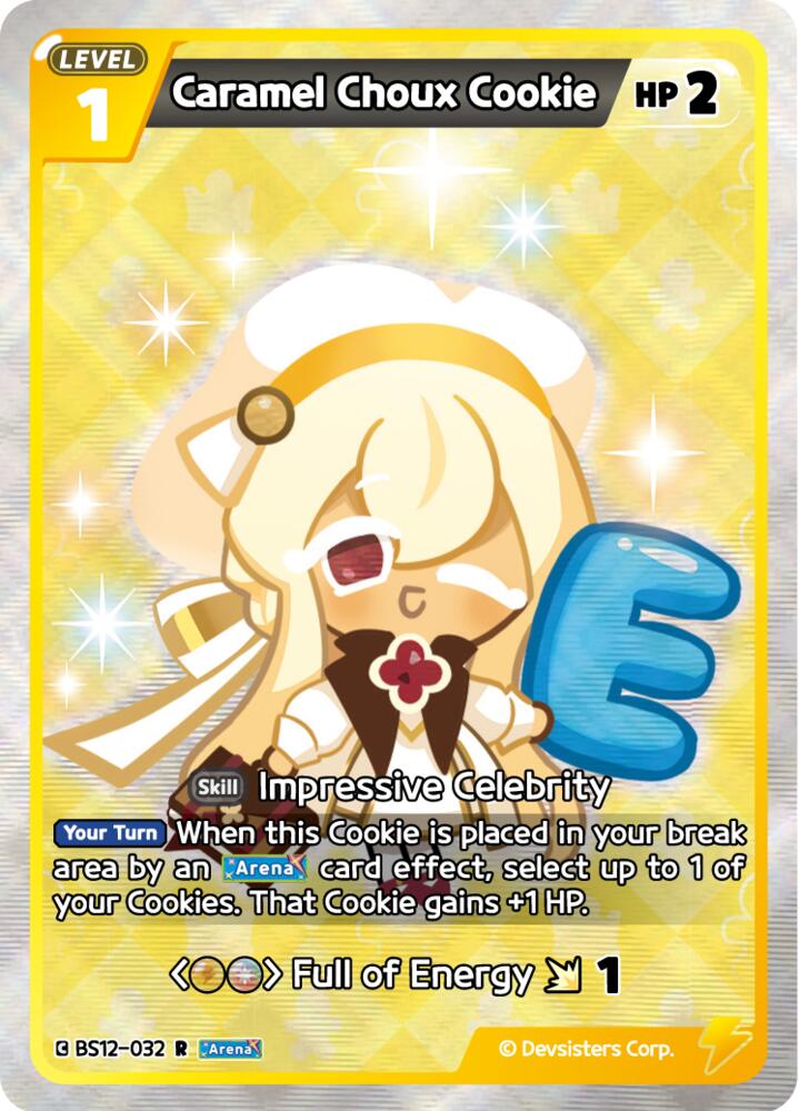 Caramel Choux Cookie (BS12-032) (BS12)