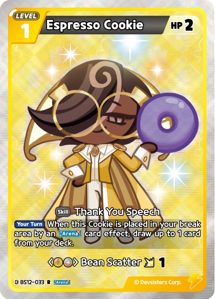 Espresso Cookie (BS12-033) (BS12)