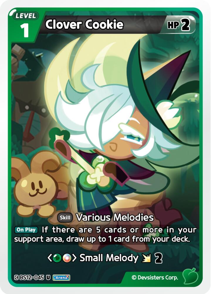 Clover Cookie (BS12-045) (BS12)