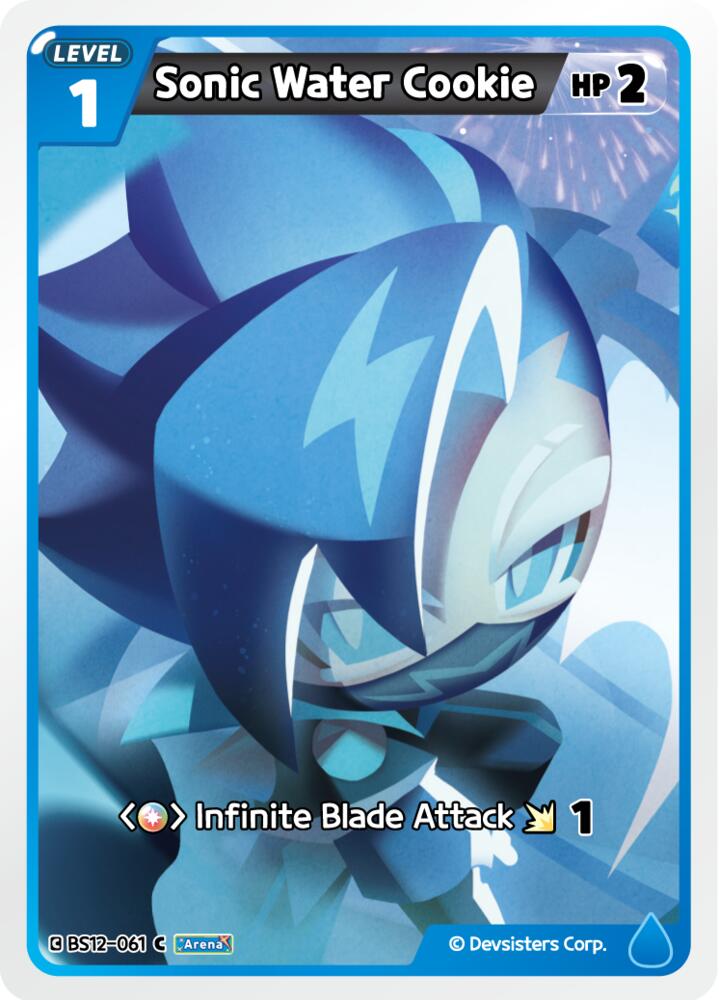 Sonic Water Cookie (BS12-061) (BS12)