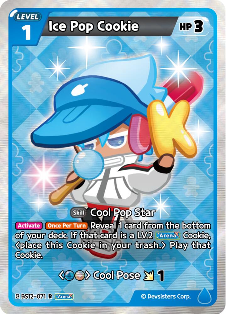 Ice Pop Cookie (BS12-071) (BS12)