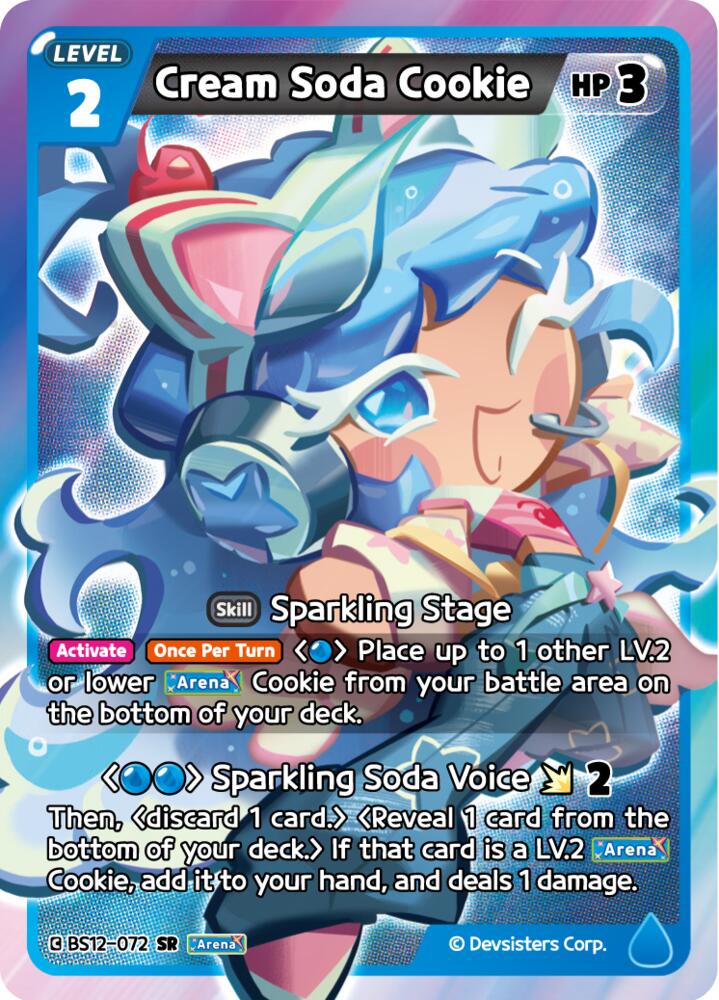 Cream Soda Cookie (BS12-072) (BS12)