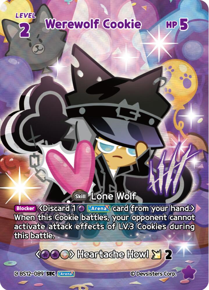 Werewolf Cookie (SEC) (BS12-089) (BS12)