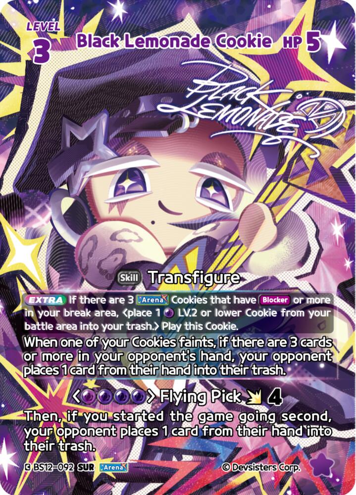 Black Lemonade Cookie (SUR) (BS12-092) (BS12)