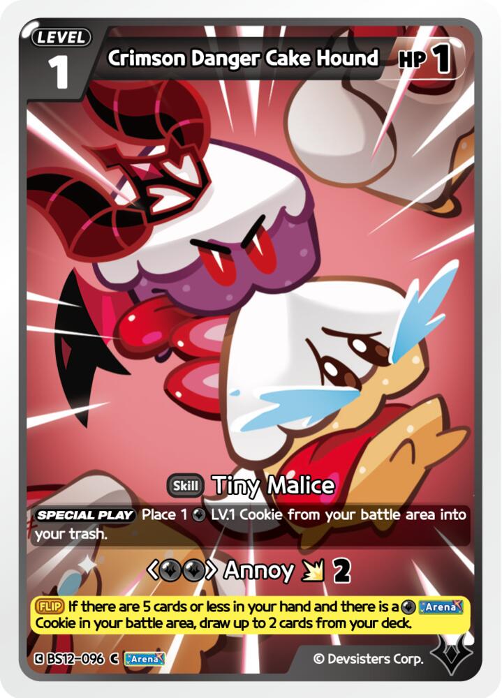 Crimson Danger Cake Hound (BS12-096) (BS12)