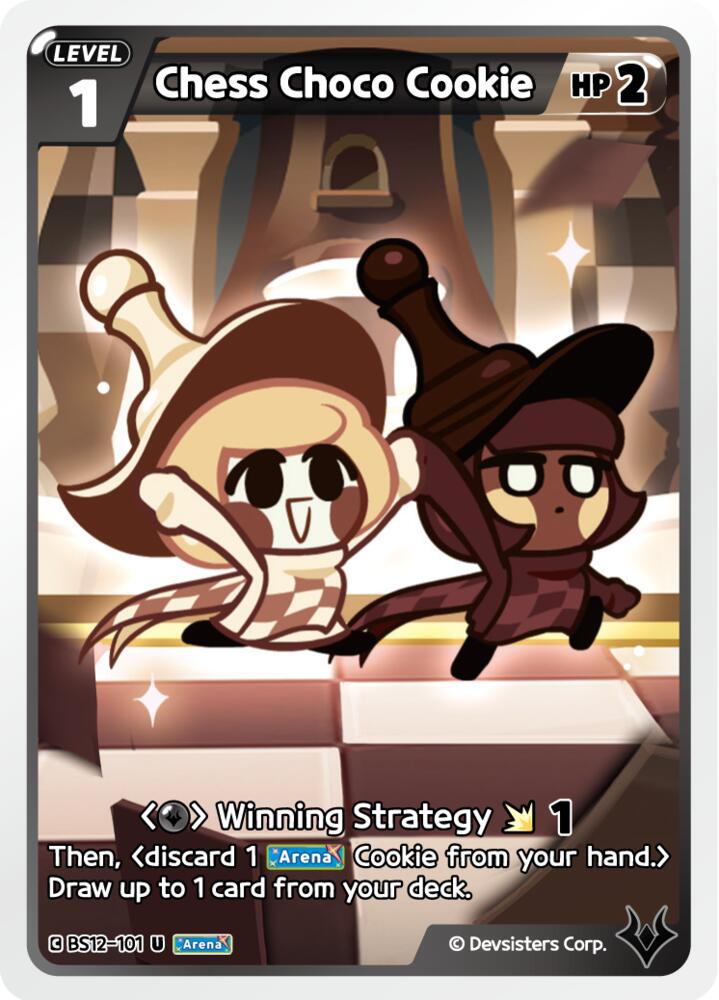 Chess Choco Cookie (BS12-101) (BS12)
