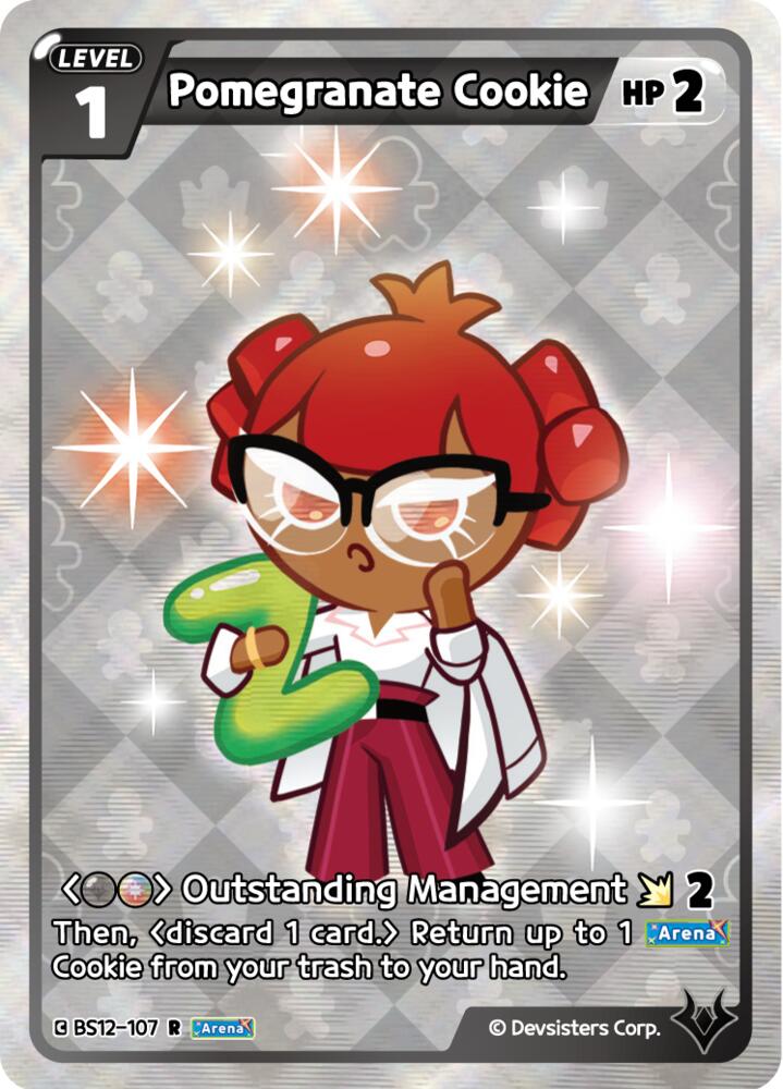 Pomegranate Cookie (BS12-107) (BS12)