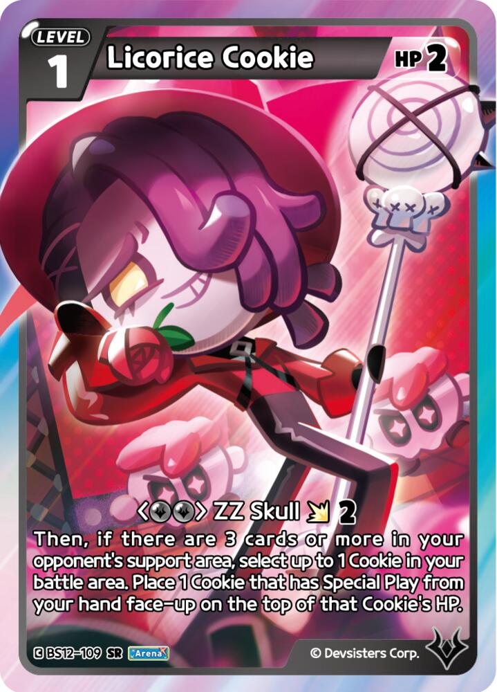 Licorice Cookie (BS12-109) (BS12)