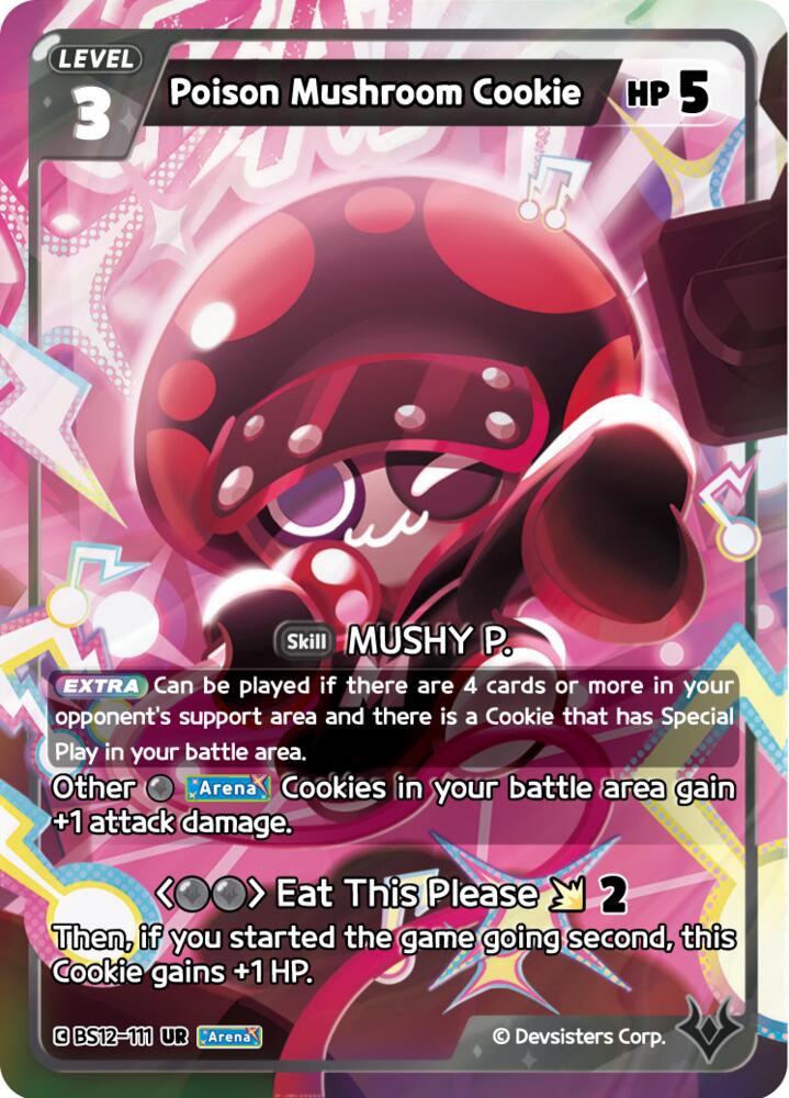 Poison Mushroom Cookie (BS12-111) (BS12)