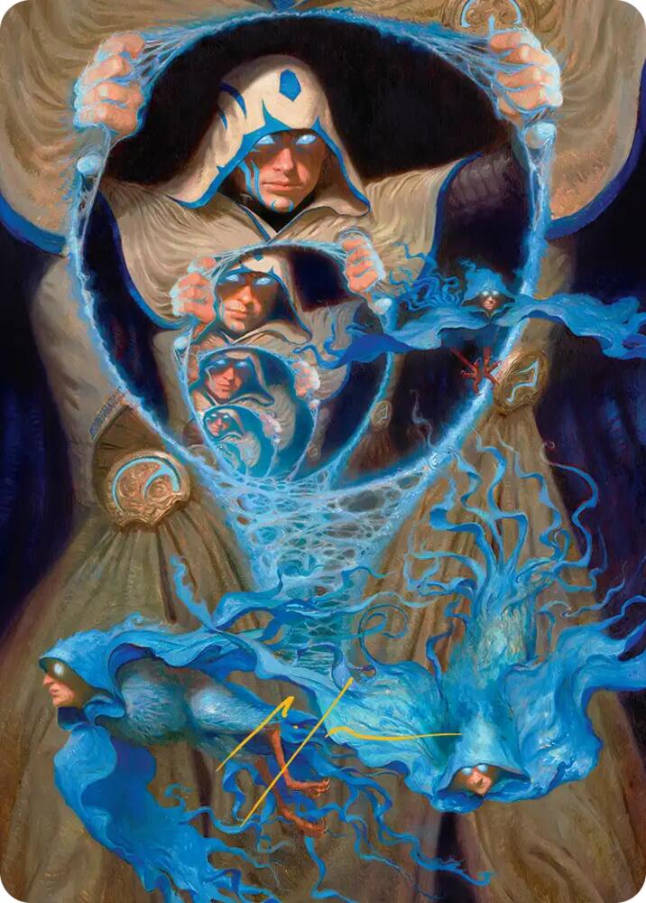 The Theorist, Jace Beleren Art Card (Gold-Stamped Signature) (47) (ASFRA)