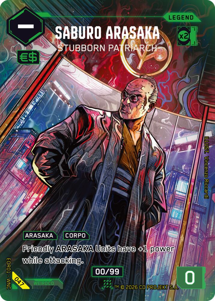 Saburo Arasaka - Stubborn Patriarch (047) (EOR01)