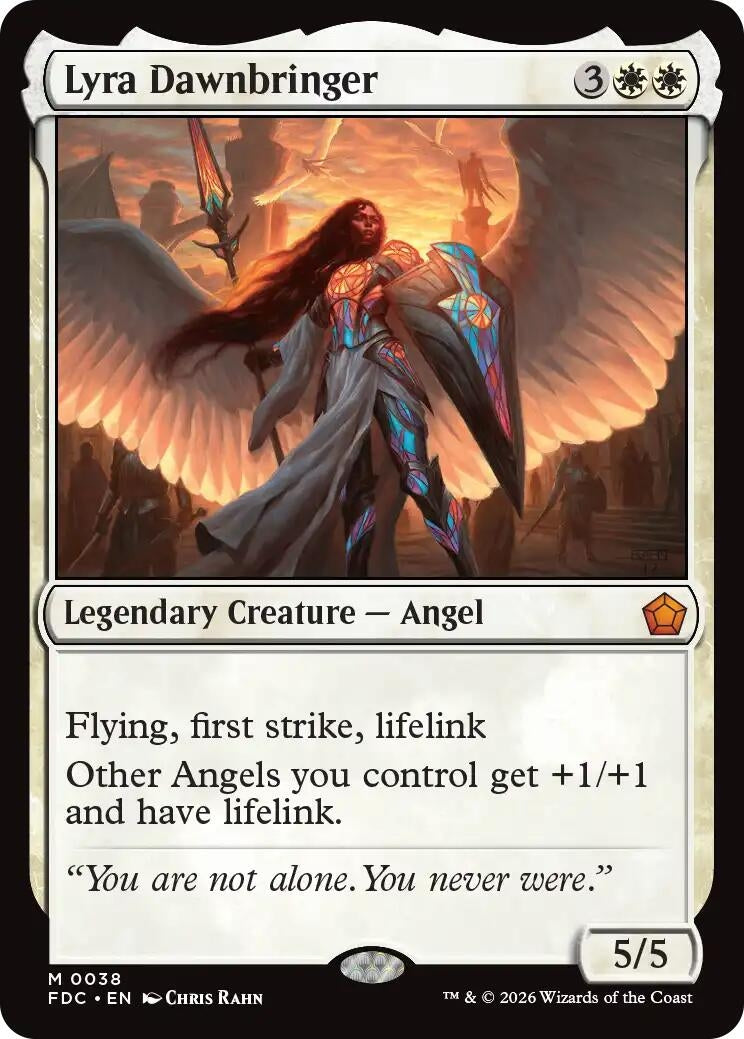 Lyra Dawnbringer (38) (FDC)