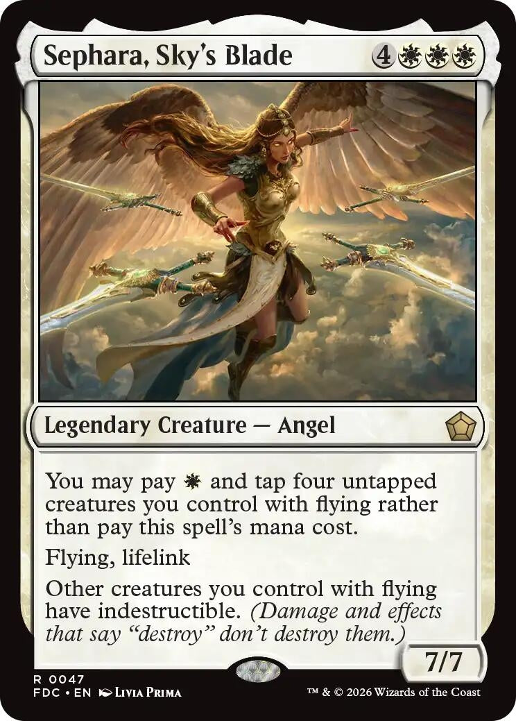 Sephara, Sky's Blade (47) (FDC)