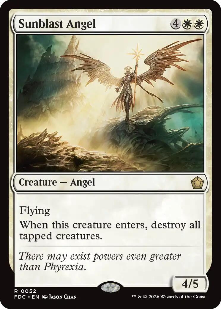 Sunblast Angel (52) (FDC)