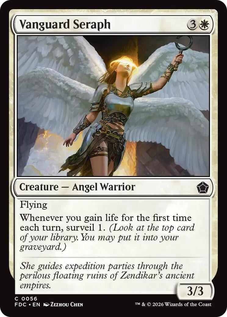 Vanguard Seraph (56) (FDC)