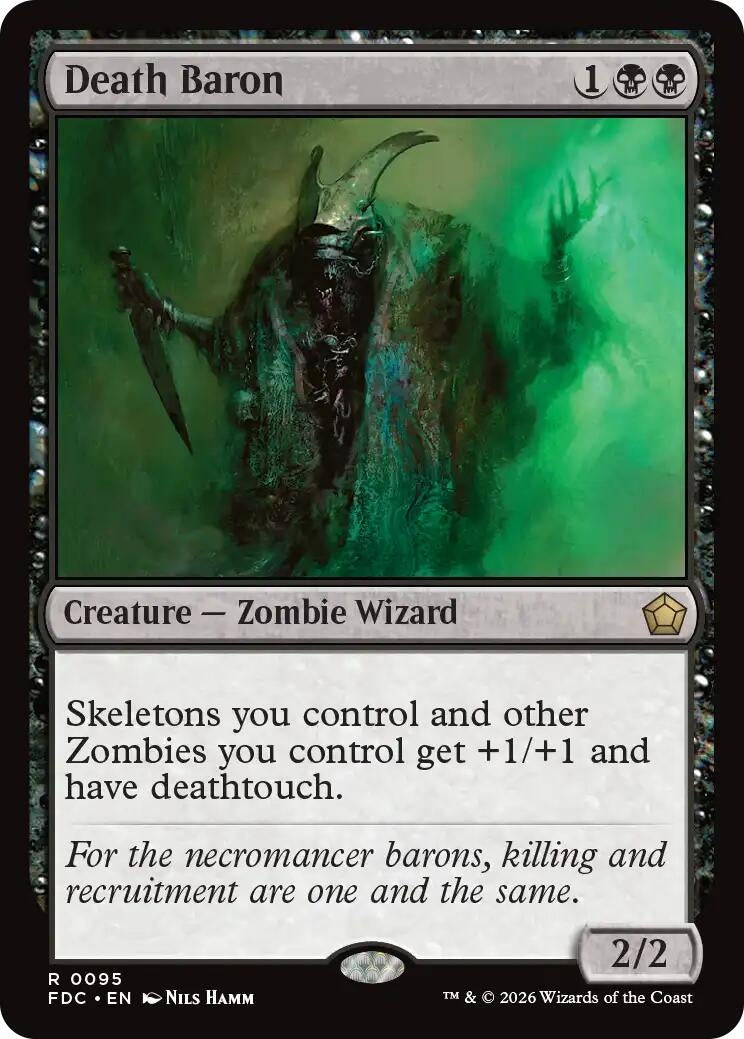 Death Baron (95) (FDC)