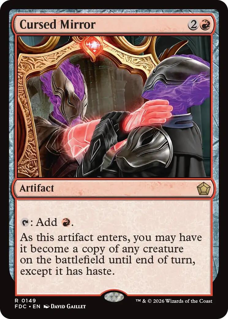 Cursed Mirror (149) (FDC)