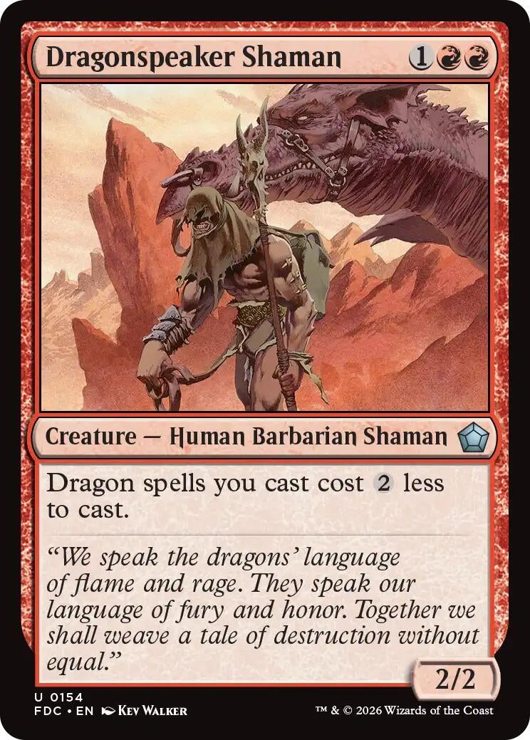Dragonspeaker Shaman (154) (FDC)