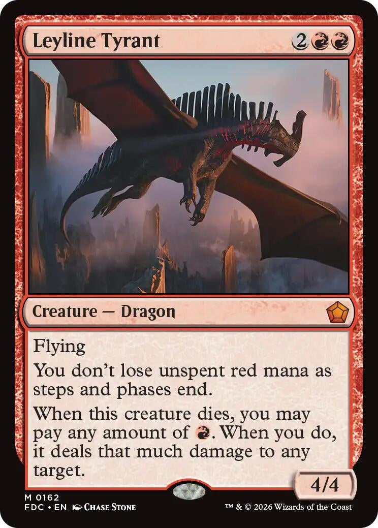 Leyline Tyrant (162) (FDC)
