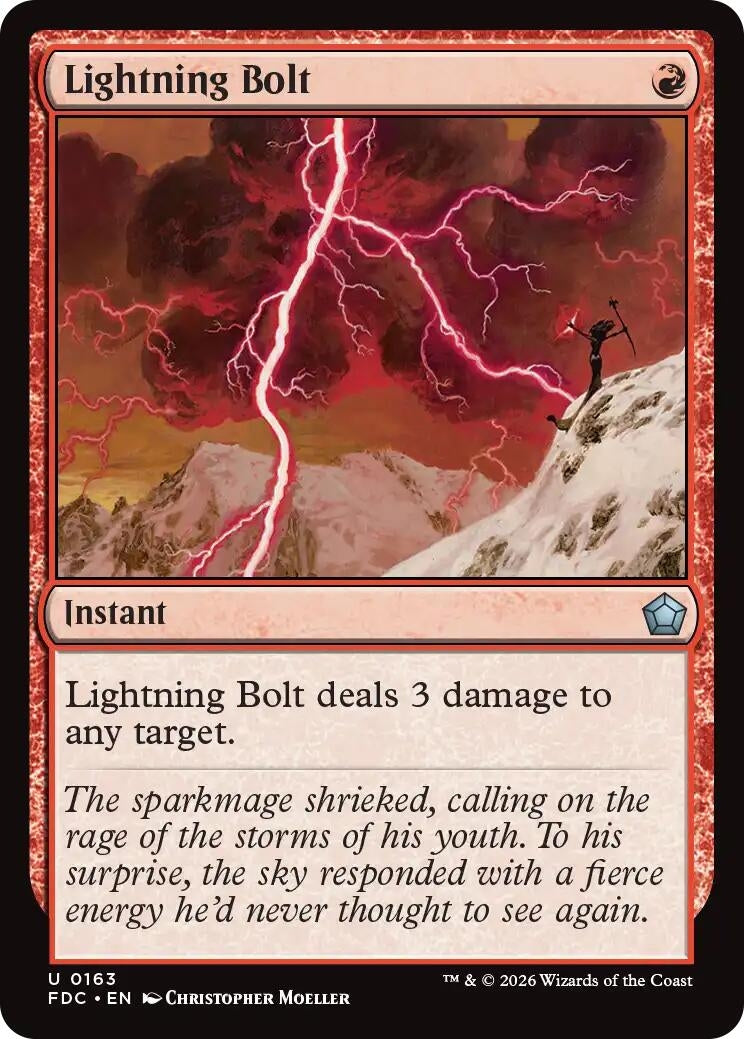 Lightning Bolt (163) (FDC)