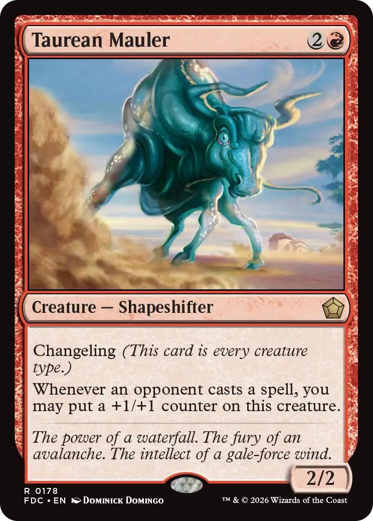 Taurean Mauler (178) (FDC)
