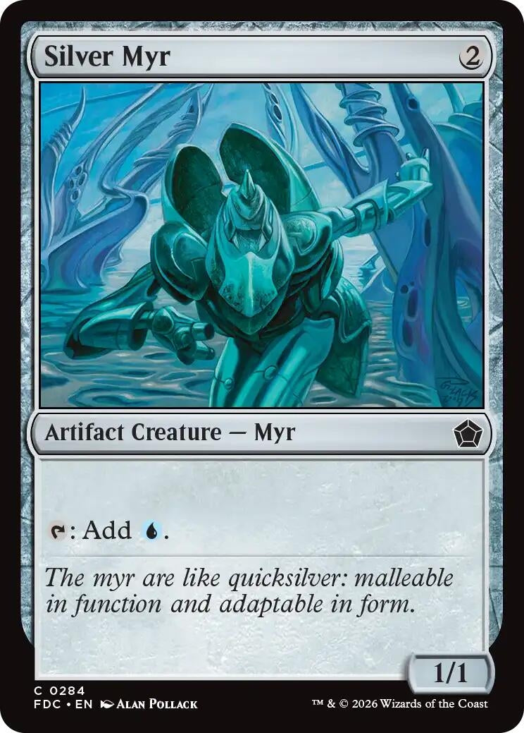 Silver Myr (284) (FDC)