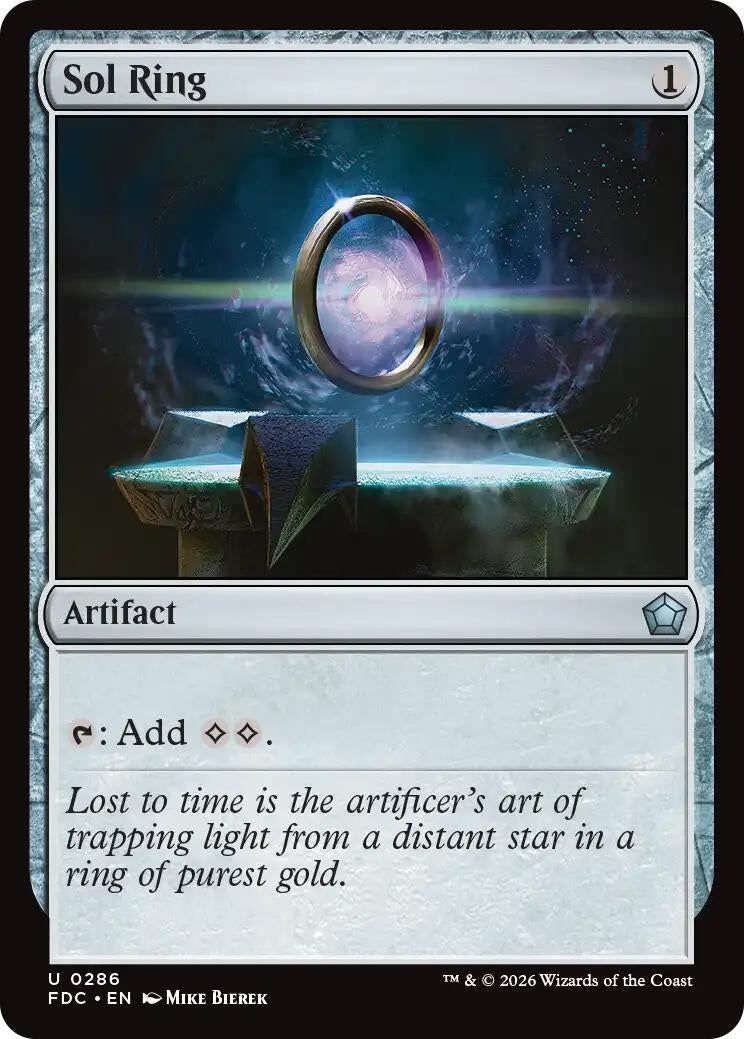 Sol Ring (0286) (286) (FDC)