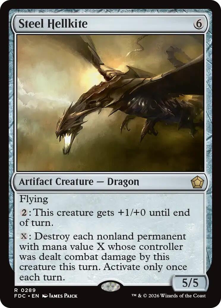 Steel Hellkite (289) (FDC)