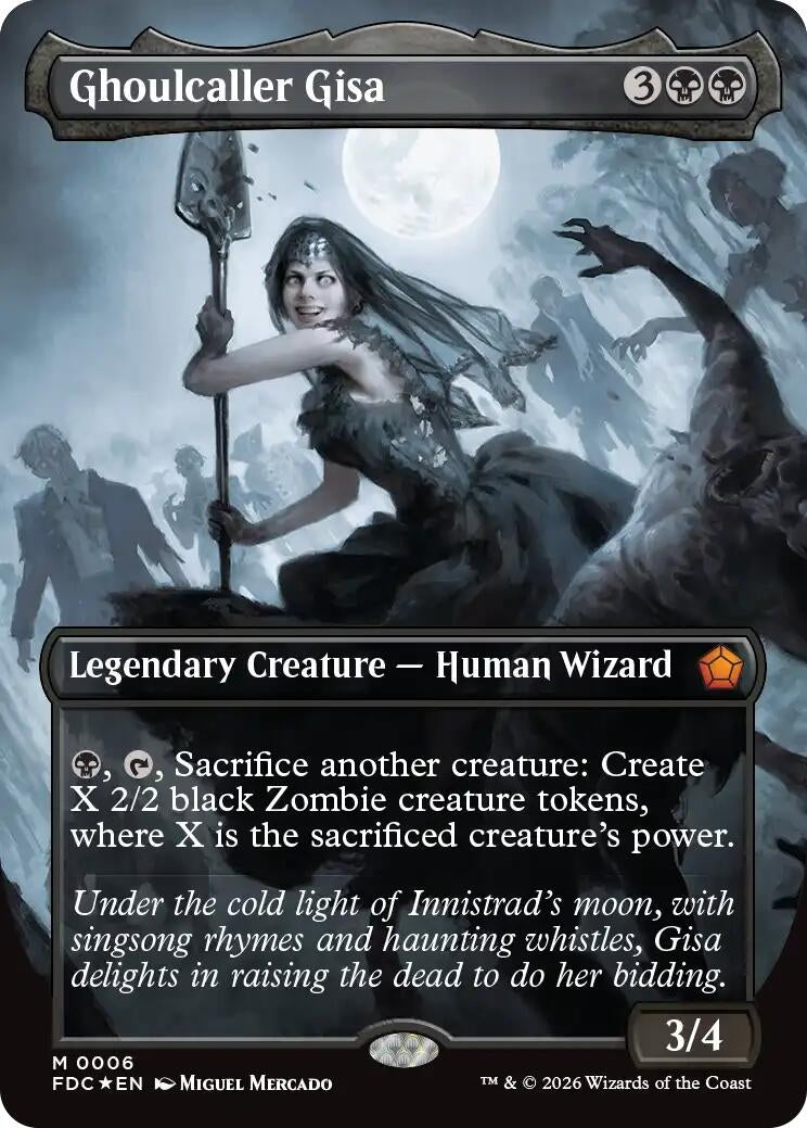 Ghoulcaller Gisa (Borderless) (6) (FDC)
