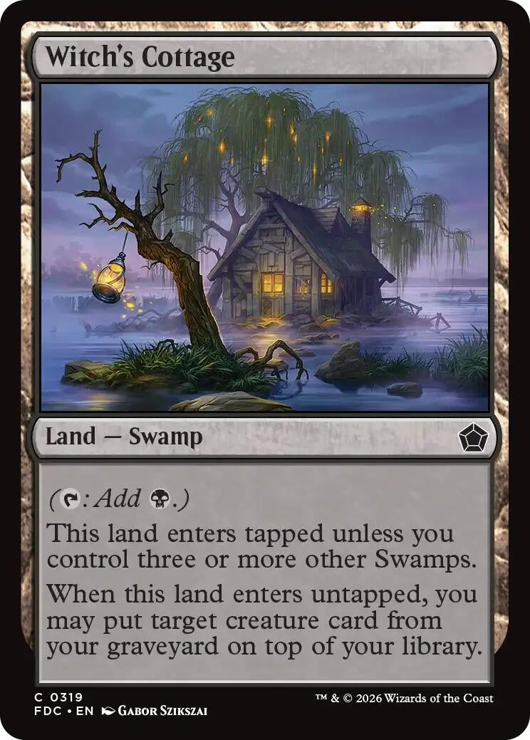Witch's Cottage (319) (FDC)