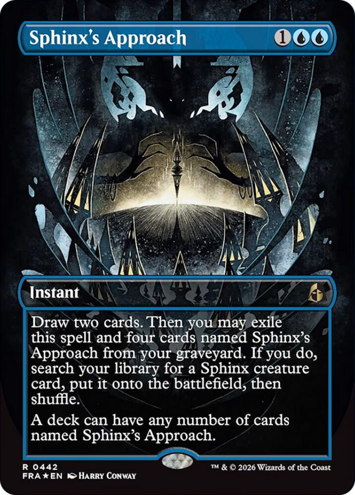 Sphinx's Approach (Borderless) (442) (FRA)