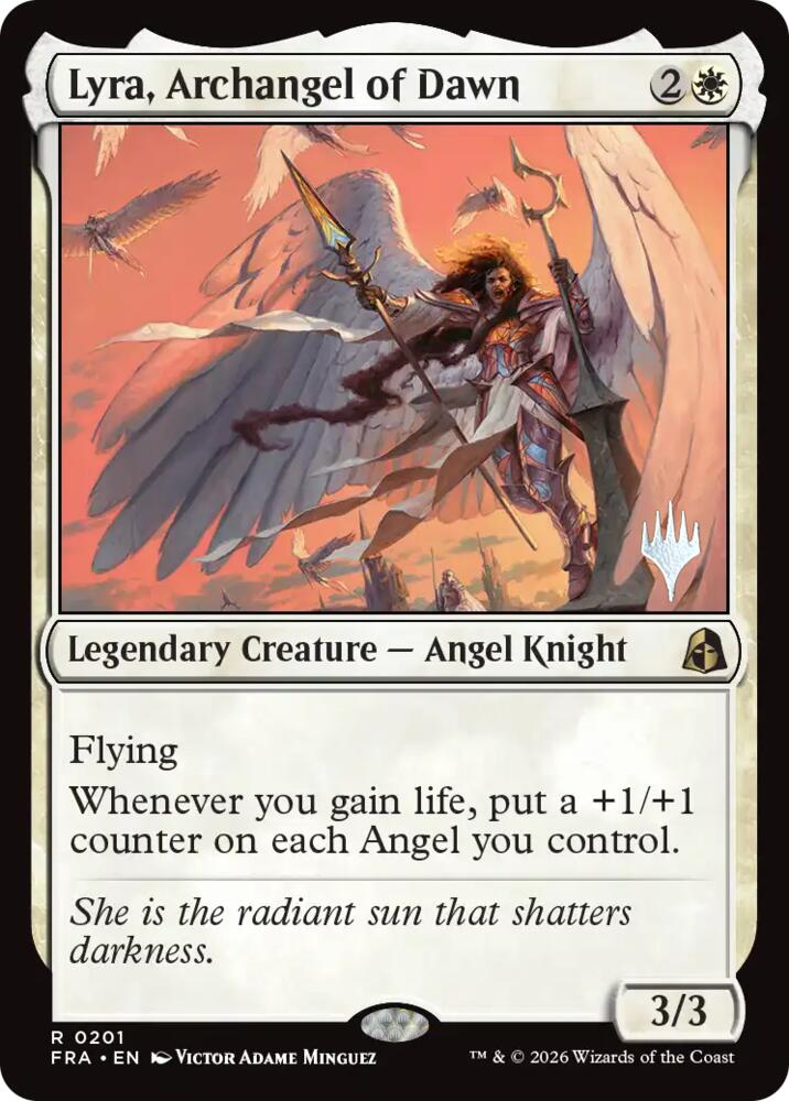 Lyra, Archangel of Dawn (201) (PPFRA)
