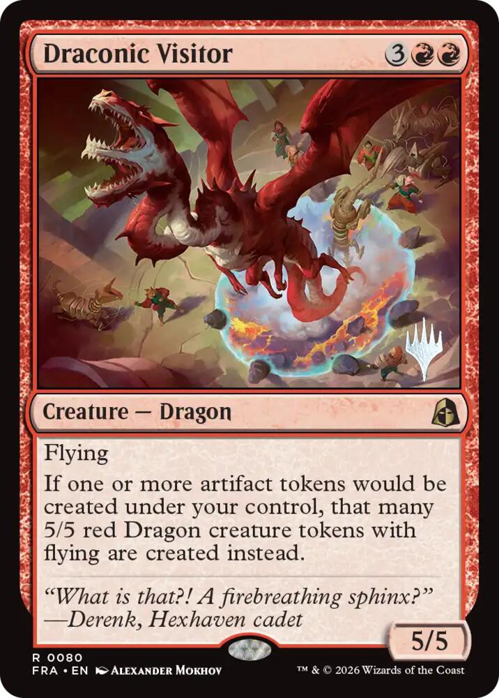 Draconic Visitor (80) (PPFRA)