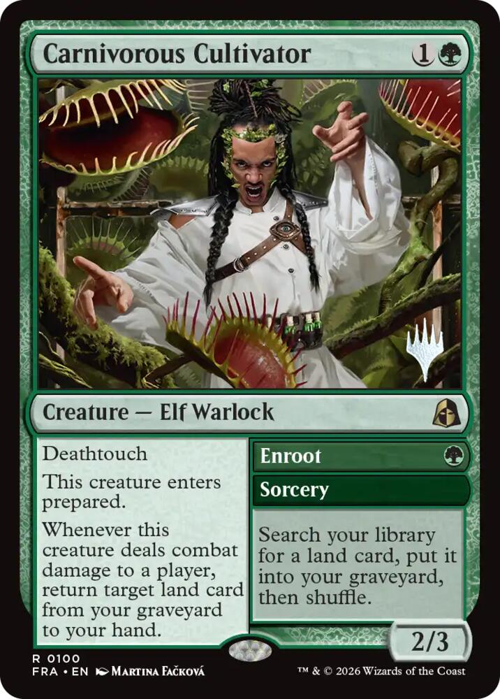 Carnivorous Cultivator (100) (PPFRA)