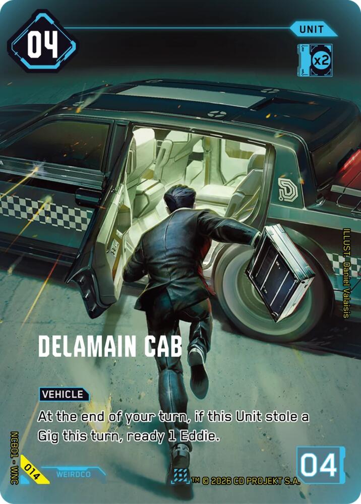 Delamain Cab (014) (NCB01)