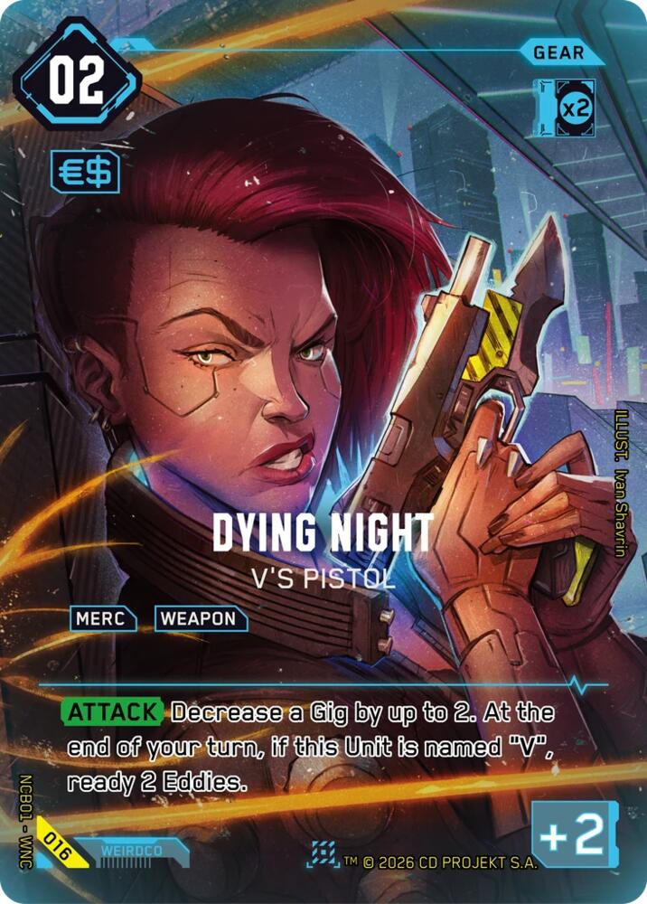 Dying Night - V's Pistol (016) (NCB01)
