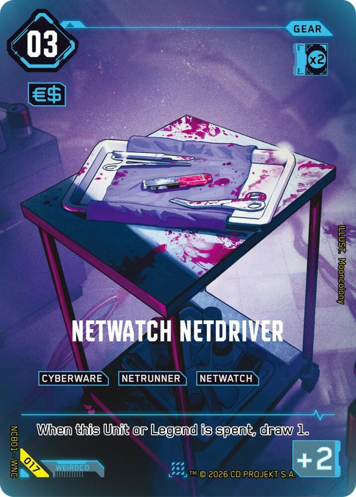 NetWatch Netdriver (017) (NCB01)