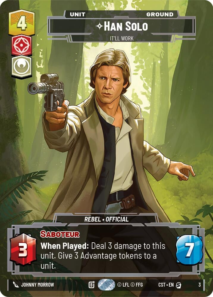 Han Solo - It'll Work (Costco Exclusive) (3) (ASH)