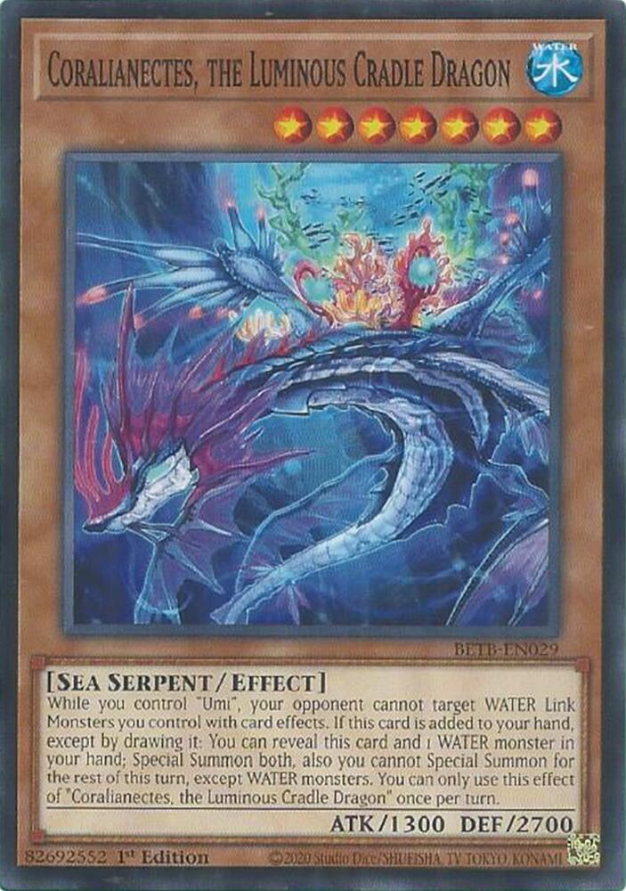 Coralianectes, the Luminous Cradle Dragon (BETB-EN029) (BETB)