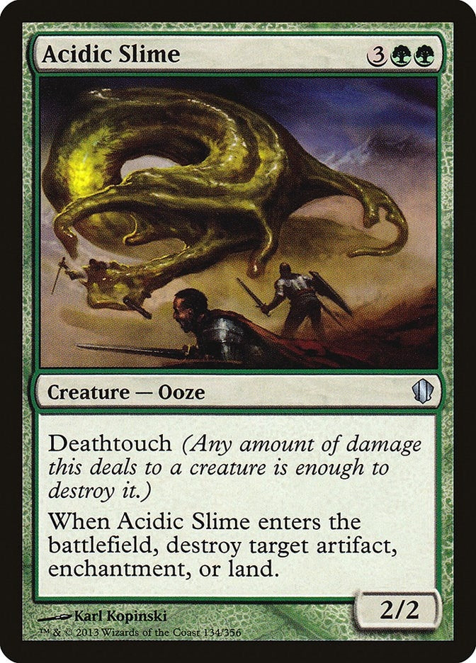 Image for Acidic Slime (134) (C13) - Magic: The Gathering