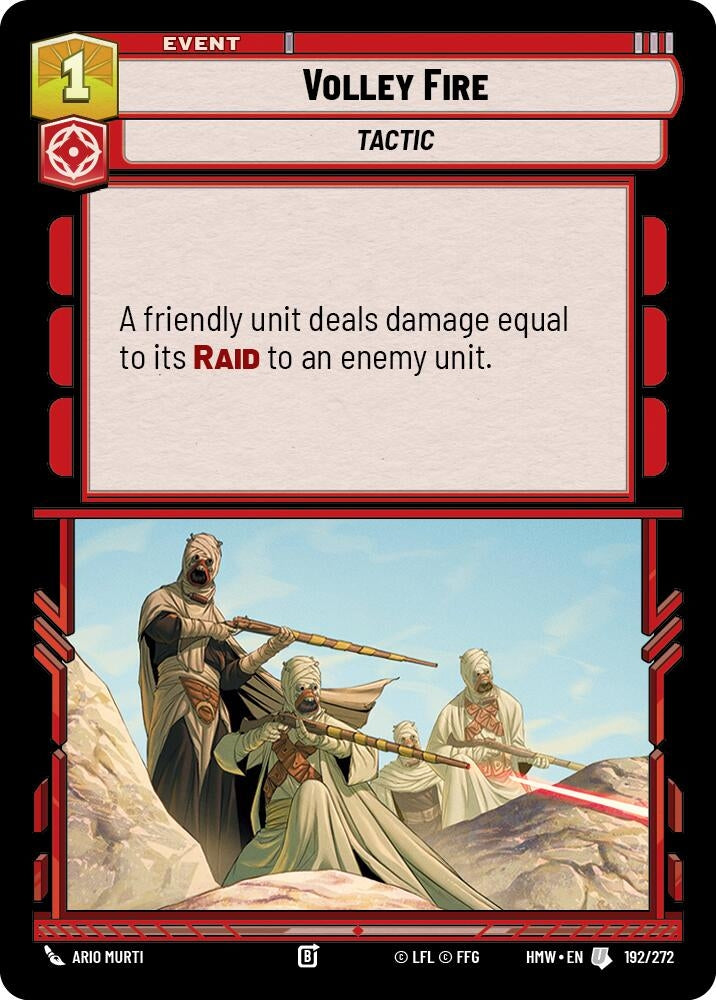 Volley Fire (192/272) (HMW)
