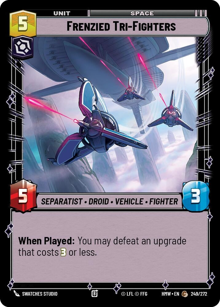 Frenzied Tri-Fighters (249/272) (HMW)