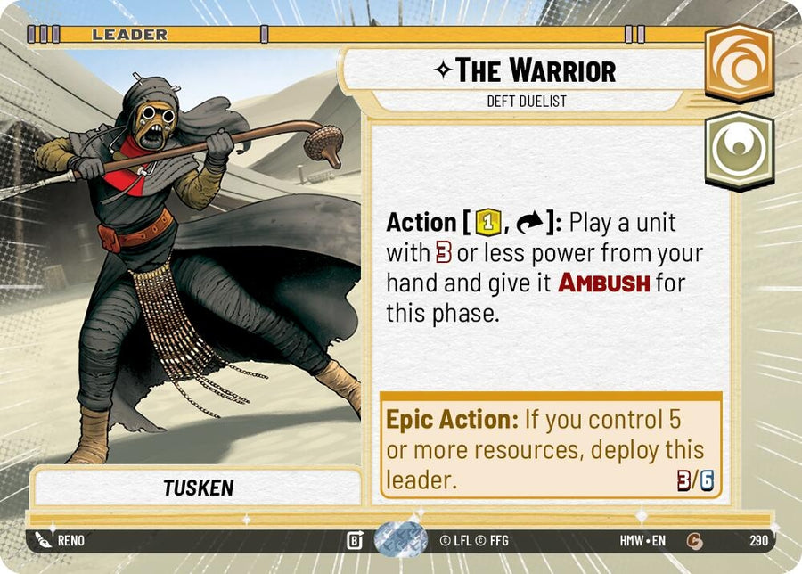 The Warrior - Deft Duelist (Hyperspace) (290) (HMW)