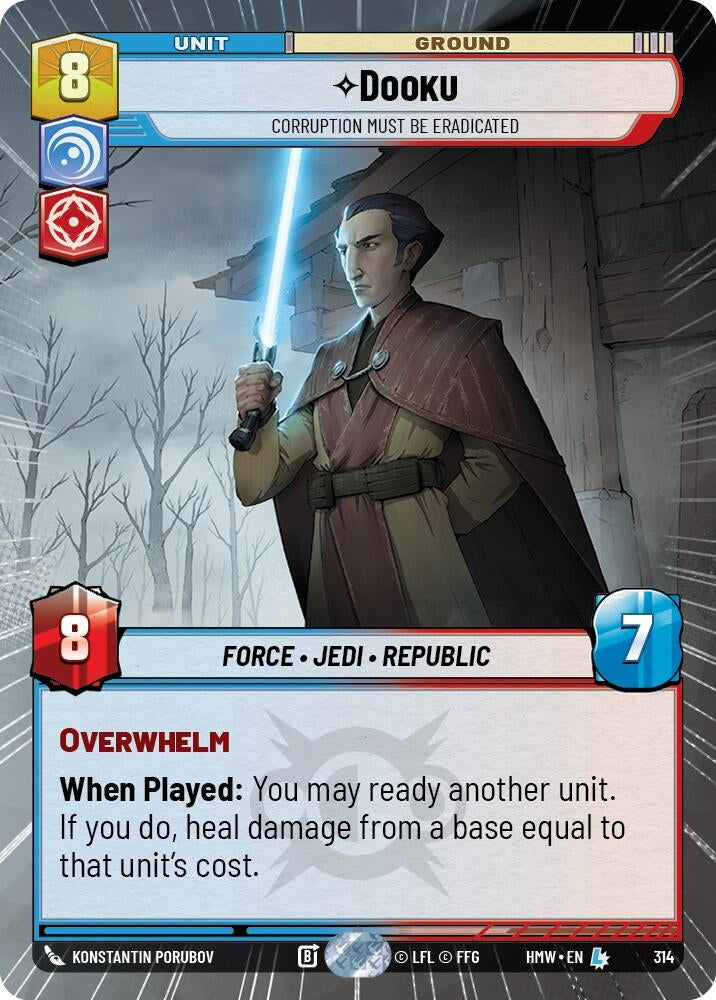 Dooku - Corruption Must Be Eradicated (Hyperspace) (314) (HMW)