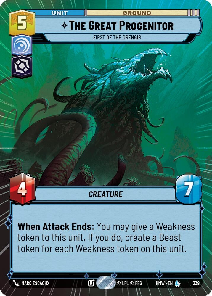 The Great Progenitor - First of the Drengir (Hyperspace) (339) (HMW)