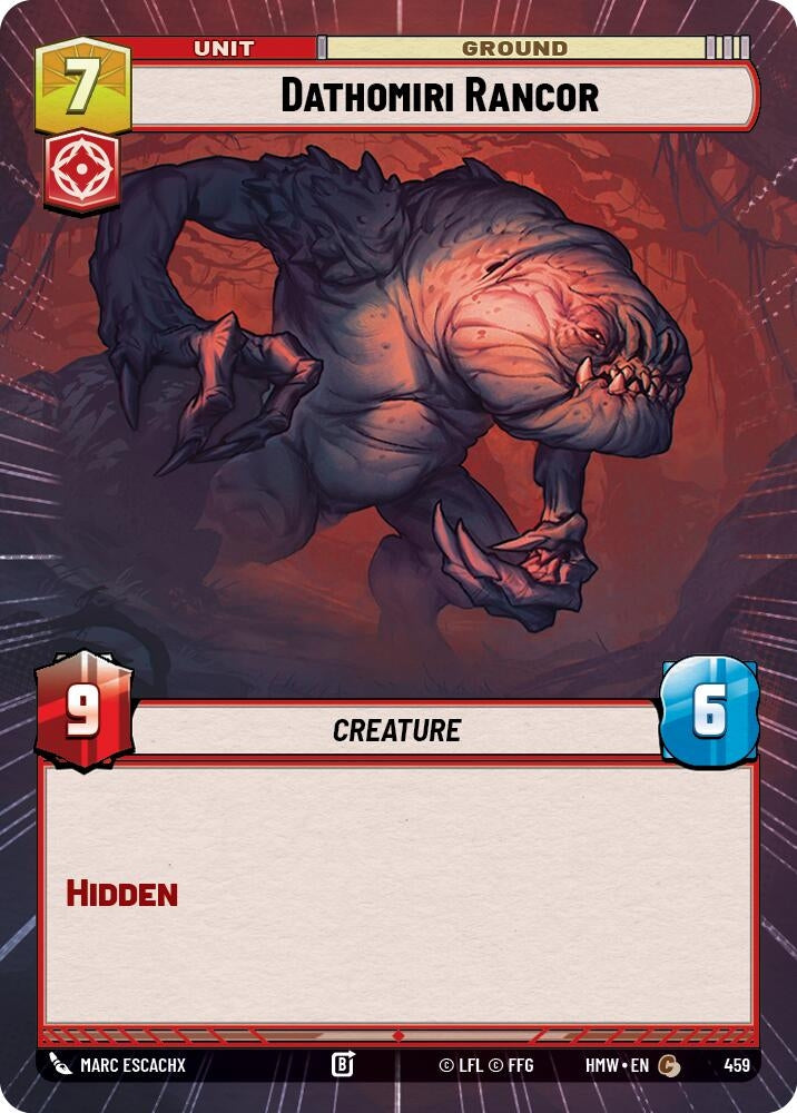 Dathomiri Rancor (Hyperspace) (459) (HMW)